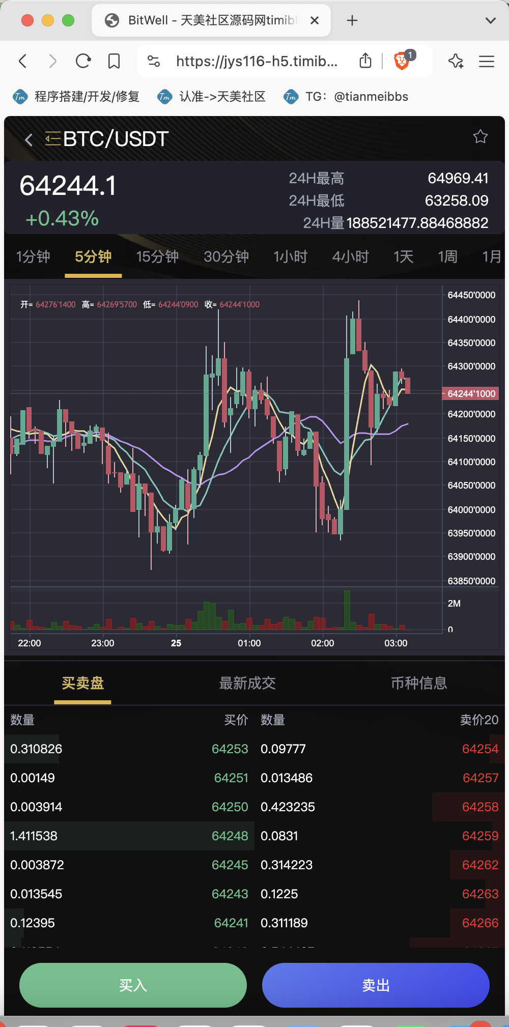 全开源BitWell多语言交易所源码/OTC+永续合约+期权交易+币币交易+秒合约交易+申购+风控+代理渠道商/前端uniapp+后端php